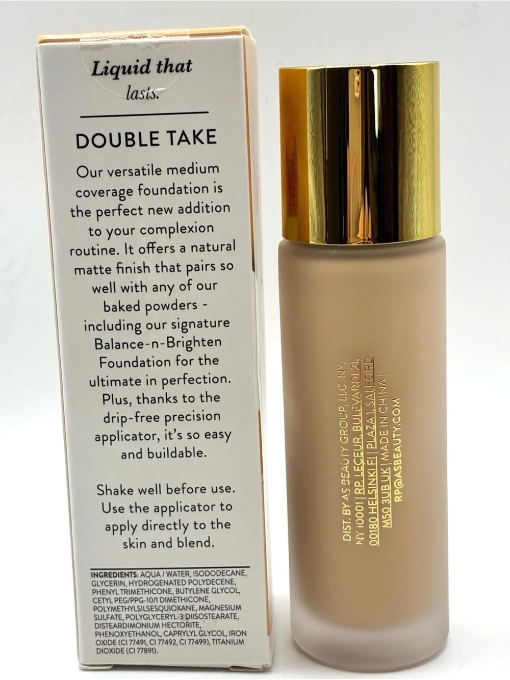 Laura Geller Double Take Liquid Foundation - medium